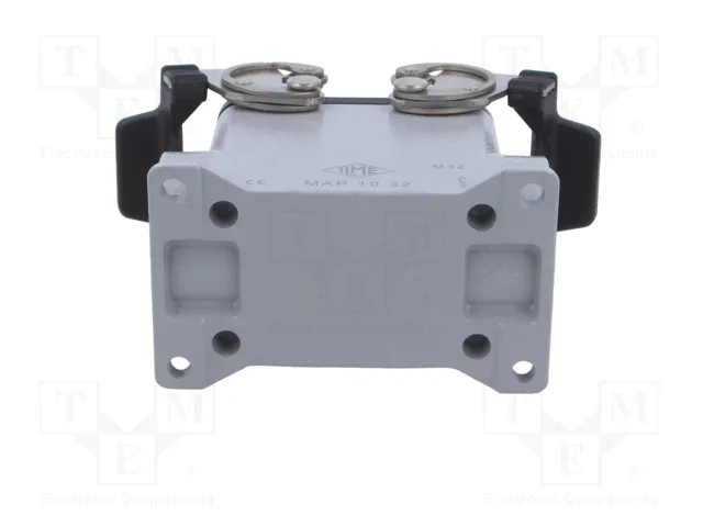 ILME Carcasa para conectores HDC tamaño 57.27 con pestillo doble ILME Carcasa para conectores HDC tamaño 57.27 con pestillo doble