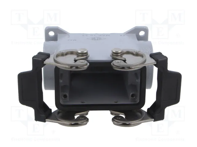 ILME Carcasa para conectores HDC tamaño 57.27 con pestillo doble ILME Carcasa para conectores HDC tamaño 57.27 con pestillo doble