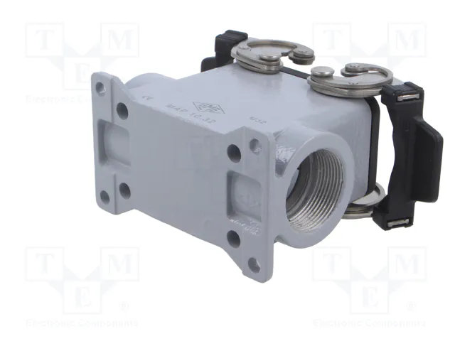 ILME Carcasa para conectores HDC tamaño 57.27 con pestillo doble ILME Carcasa para conectores HDC tamaño 57.27 con pestillo doble