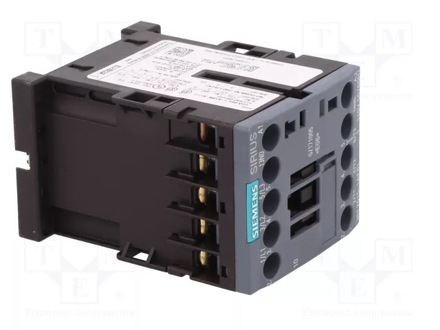 SIEMENS 3RT2015-1AF01 Contactor 3-polar 7A 110VAC