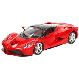 Burago Ferrari Laferrari Coche 1:24, 24x12x10cm, Apertura de Puertas Manual, Edad +3 Años