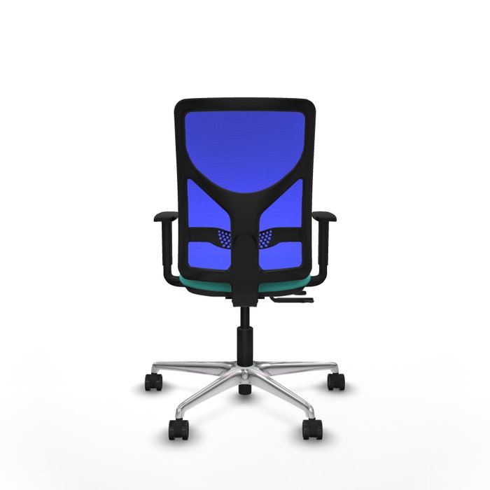 PIQUERAS Y CRESPO Silla de oficina Motilla con mecanismo Sincro/Traslack, Azul y Turquesa PIQUERAS Y CRESPO Silla de oficina Motilla con mecanismo Sincro/Traslack, Azul y Turquesa