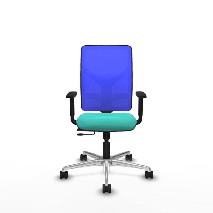 PIQUERAS Y CRESPO Silla de oficina Motilla con mecanismo Sincro/Traslack, Azul y Turquesa PIQUERAS Y CRESPO Silla de oficina Motilla con mecanismo Sincro/Traslack, Azul y Turquesa