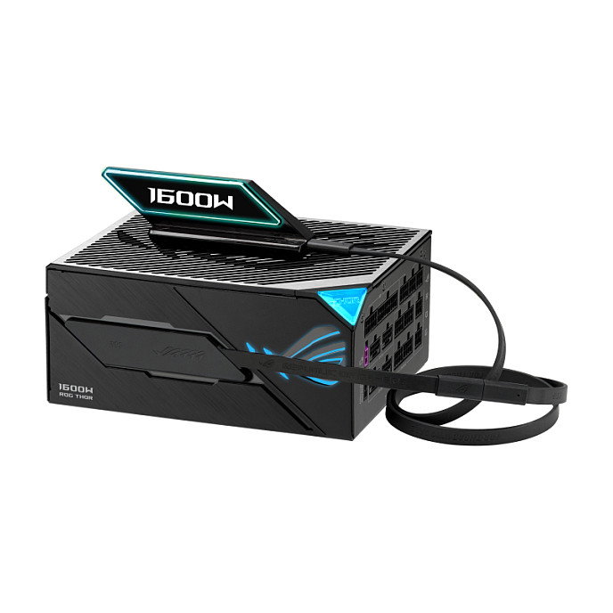 ASUS ROG THOR-1600T3-GAMING-EVO 1600 W 80 PLUS Titanium Gris