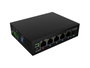 LANBERG Switch LANBERG Industrial PoE 1xBT 3xAT SFP/ETH DIN
