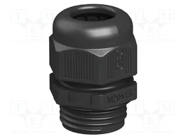 OBO Bettermann Prensaestopas V-TEC VM20 SW M20 Negro