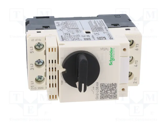 SCHNEIDER ELECTRIC GV2L08 Interruptor motorizado 1,1/1,5kW 230÷690VAC SCHNEIDER ELECTRIC GV2L08 Interruptor motorizado 1,1/1,5kW 230÷690VAC