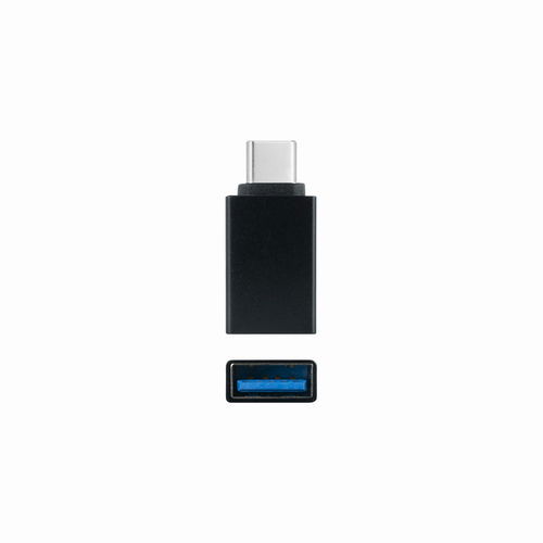 NANO CABLE Adaptador Nano Cable USB C/M - USB A/H 3.1 Negro NANO CABLE Adaptador Nano Cable USB C/M - USB A/H 3.1 Negro