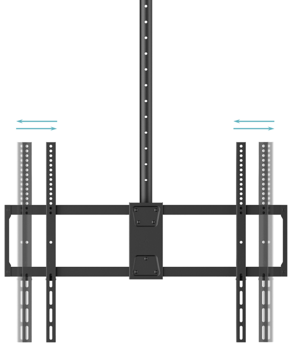 Tooq Soporte de Techo Extensible para Pantallas 50-100 Pulgadas, Negro Tooq Soporte de Techo Extensible para Pantallas 50-100 Pulgadas, Negro