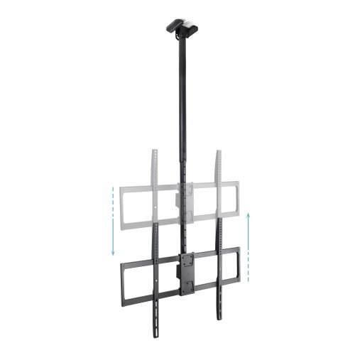 Tooq Soporte de Techo Extensible para Pantallas 50-100 Pulgadas, Negro Tooq Soporte de Techo Extensible para Pantallas 50-100 Pulgadas, Negro