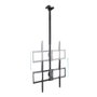 Tooq Soporte de Techo Extensible para Pantallas 50-100 Pulgadas, Negro