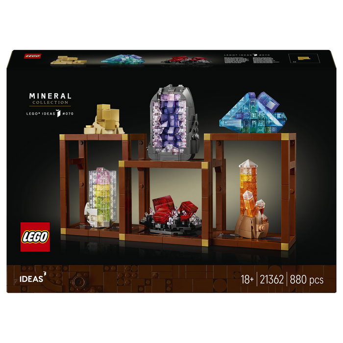 Lego Ideas Colección de Minerales 21362
