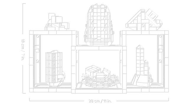 LEGO Ideas 21362 Colección de Minerales, 6 Minerales, 880 Piezas, para Adultos