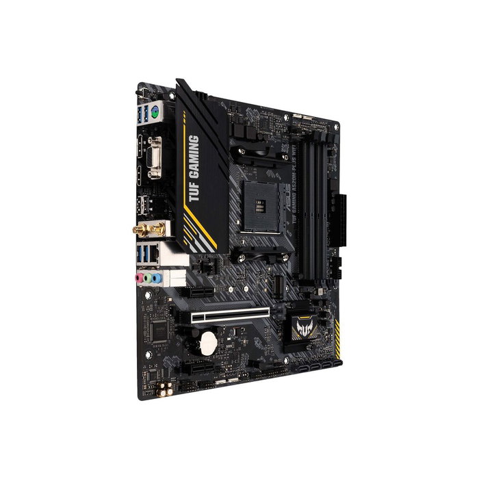 ASUS TUF GAMING A520M-PLUS WIFI AMD A520 Micro ATX AM4 ASUS TUF GAMING A520M-PLUS WIFI AMD A520 Micro ATX AM4
