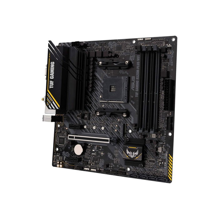 ASUS TUF GAMING A520M-PLUS WIFI AMD A520 Micro ATX AM4 ASUS TUF GAMING A520M-PLUS WIFI AMD A520 Micro ATX AM4
