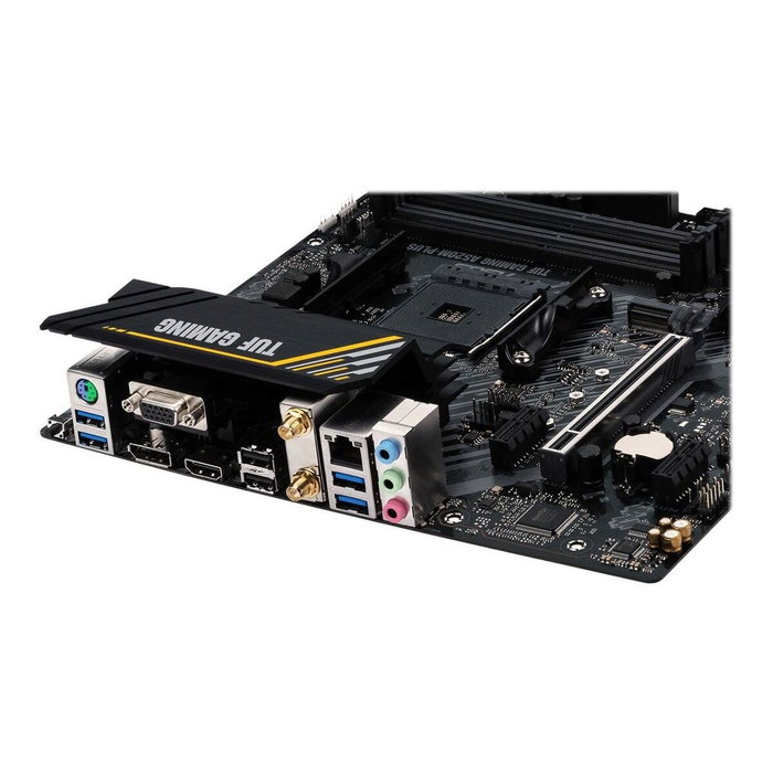 ASUS TUF GAMING A520M-PLUS WIFI AMD A520 Micro ATX AM4 ASUS TUF GAMING A520M-PLUS WIFI AMD A520 Micro ATX AM4