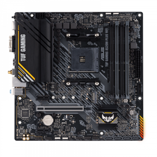 ASUS TUF GAMING A520M-PLUS WIFI AMD A520 Micro ATX AM4 ASUS TUF GAMING A520M-PLUS WIFI AMD A520 Micro ATX AM4