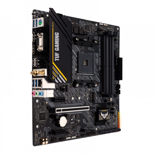 ASUS TUF GAMING A520M-PLUS WIFI AMD A520 Micro ATX AM4 ASUS TUF GAMING A520M-PLUS WIFI AMD A520 Micro ATX AM4