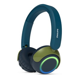 Philips Auriculares Inalambricos TAK4200CT/00 Diadema Azul Verde Llamadas Musica 45h Bateria