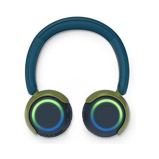 Philips TAK4200CT/00 Auriculares Diadema Bluetooth 5.4 Supraaurales Inalámbricos, 20-20000 Hz, 45h Batería, Reducción de Ruido, Color Azul y Verde