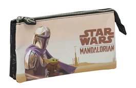 Portatodo Doble The Mandalorian This is the way Negro 22 x 12 x 3 cm