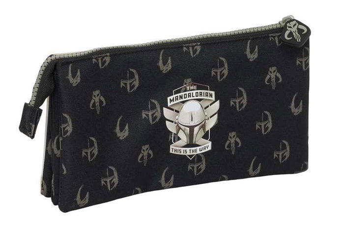 Portatodo Doble The Mandalorian This is the way Negro 22 x 12 x 3 cm