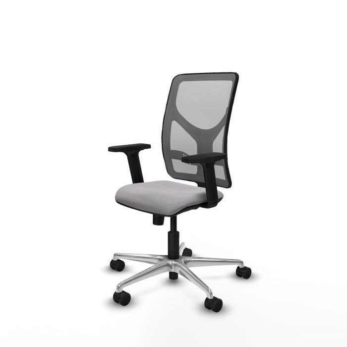 PIQUERAS Y CRESPO Silla de oficina Motilla con mecanismo Sincro Gris
