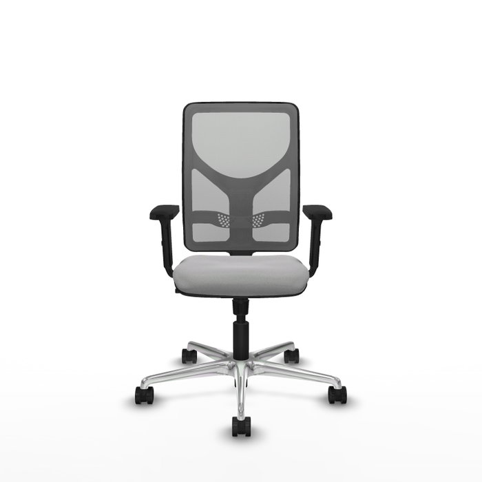 PIQUERAS Y CRESPO Silla de oficina Motilla con mecanismo Sincro Gris