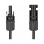 DeLOCK Cable solar DL4 4 mm² macho a hembra 1 m negro