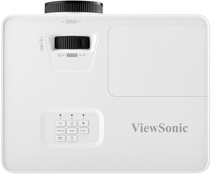 Viewsonic PA700S Videoproyector, 4500 Lúmenes ANSI, SVGA (800x600), Alcance Estándar, Blanco