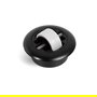 RUEDAS Y ACCESORIOS Rodillo Fijo Rollen Soft D54-40 Negro - Aro D27mm - Goma Blanda (Soft)
