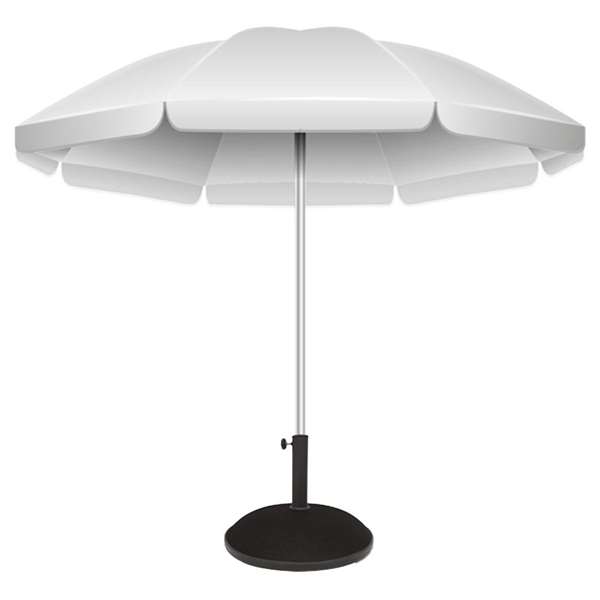 Color Baby Soporte para Parasol de Cemento 15 kg, Tubo 4.8 cm, Base 45x33 cm