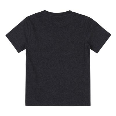 Camiseta de Manga Corta Infantil The Mandalorian Negro 8 Años