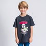 Camiseta de Manga Corta Infantil The Mandalorian Negro 8 Años