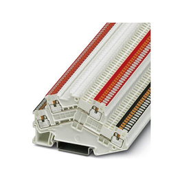 Phoenix Contact PTTBS-1,5/SWH/U-BK/O-RD Bornera de doble piso KNX negro/rojo