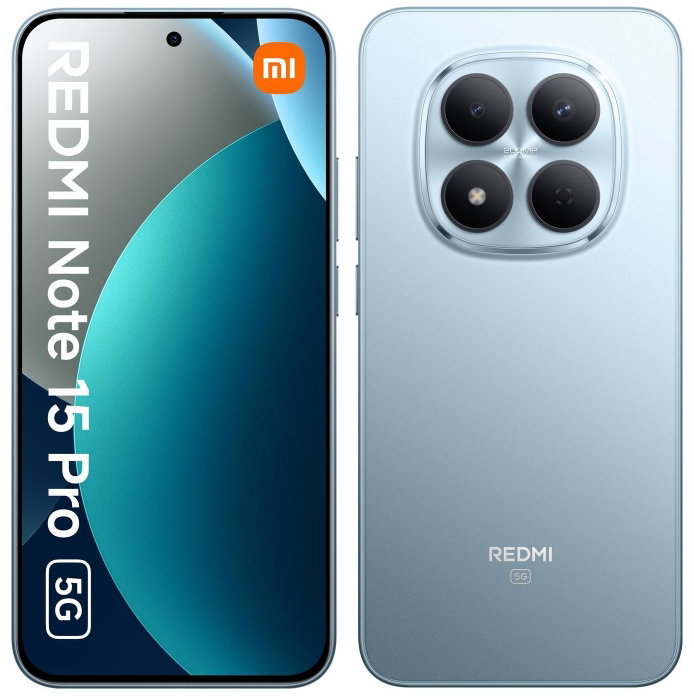 Xiaomi Redmi Note 15 Pro 5G 8GB 256GB Azul Glaciar Xiaomi Redmi Note 15 Pro 5G 8GB 256GB Azul Glaciar