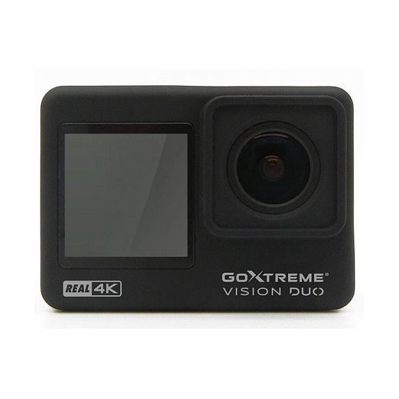 EASYPIX GoXtreme Vision DUO 4K Acción Cámara 12 MP WiFi 120 fps Pantalla Táctil 2" Resistente al Agua 30m con Estuche y Accesorios EASYPIX GoXtreme Vision DUO 4K Acción Cámara 12 MP WiFi 120 fps Pantalla Táctil 2" Resistente al Agua 30m con Estuche y Accesorios