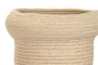 DKD Home Decor Set de 3 Maceteros de Fibra 29x29x25 cm Marrón Claro