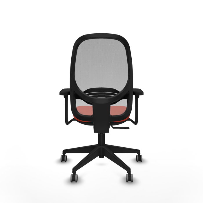 PIQUERAS Y CRESPO Silla de oficina Cilanco con mecanismo Sincro, Naranja oscuro y Gris PIQUERAS Y CRESPO Silla de oficina Cilanco con mecanismo Sincro, Naranja oscuro y Gris