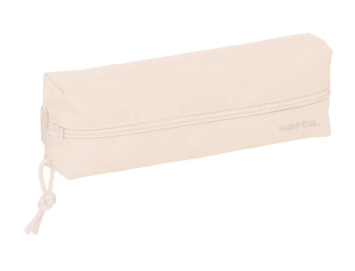 Safta Portatodo Escolar Rectangular con Goma Elástica Rosa Claro