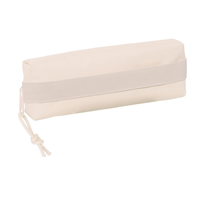 Safta Portatodo Escolar Rectangular con Goma Elástica Rosa Claro