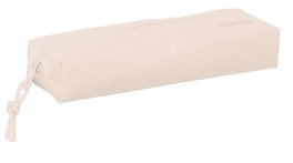 Safta Portatodo Escolar Rectangular con Goma Elástica Rosa Claro
