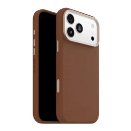 OtterBox Symmetry Cactus Leather Series para Apple iPhone 17 Pro Max, Desert Saddle