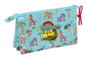 Paw Patrol Maletín Triple Portatodo para Niños, 22x12x3 cm, Recomendado +3 Años