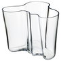 Iittala Jarrón Alvar Aalto Transparente Cristal Soplado Altura 16 cm (2 Unidades)