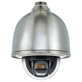 Hanwha QNP-6320HS Cámara de Seguridad IP PTZ Exterior 2MP PoE IR IP66 IK10 Techo Plata