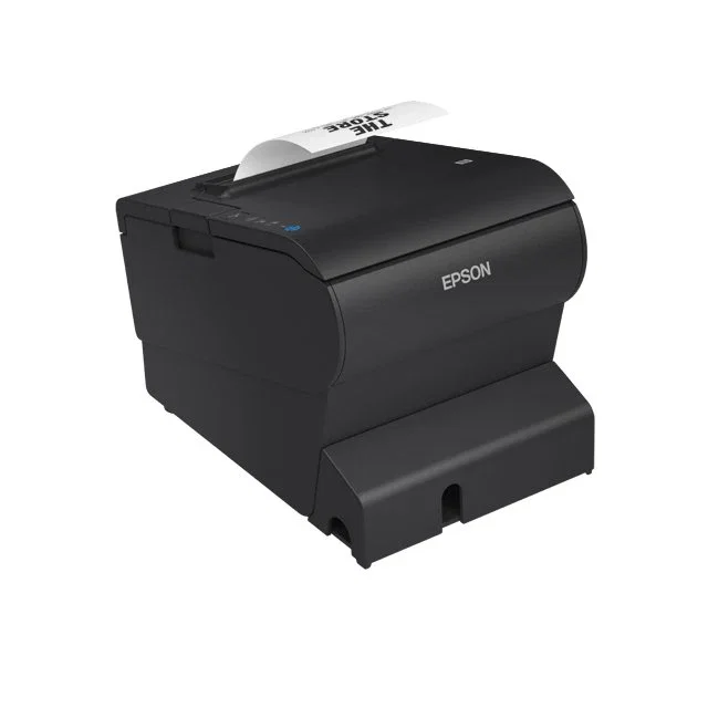Epson TM-T88VII Impresora de recibos térmica 180x180 DPI, 500mm/s, USB, Ethernet, Inalámbrica y Alámbrica, Negra