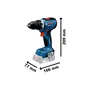Bosch Professional GSR 18V-65, GDX 18V-285, GBH 18V-22 Combo de 3 Herramientas 18V con GBA 18V 3x5.0Ah y GAL 12V-18V-80 y bolsa