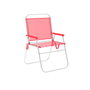 Marbueno Silla Plegable de Aluminio Coral