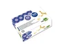 Liderpapel Encuadernadores Latonados con Arandela 21 mm Caja de 100 Unidades Metal